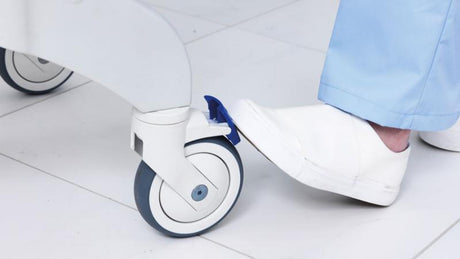 Roue chaise douche