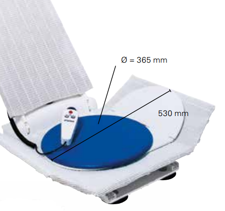 Disque de transfert pour élévateur de bain Trans XL