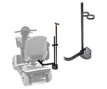 Porte canne pour scooter invacare