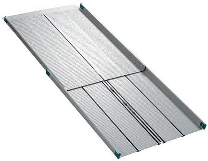 Rampe téléscopique pliante et large