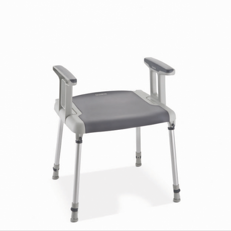Tabouret Sorrento avec accoudoirs sans découpe intime