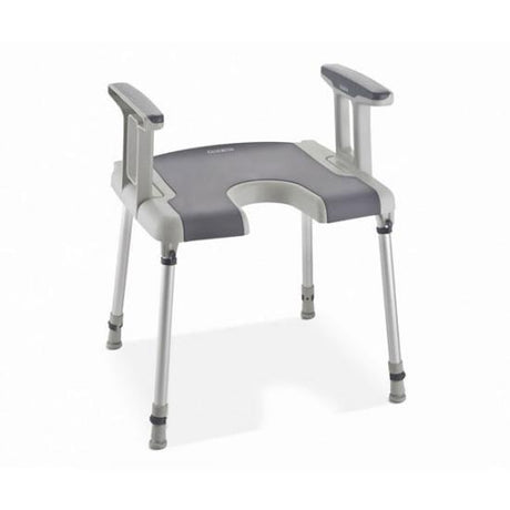Tabouret Sorrento avec accoudoirs et découpe intime