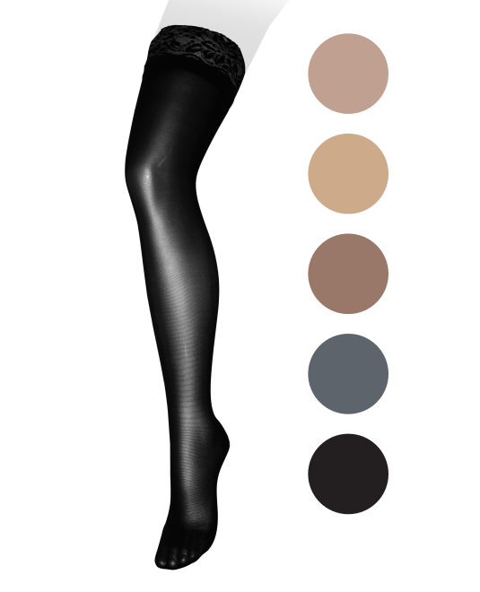 Bas de contention Veinax Transparent classe 2