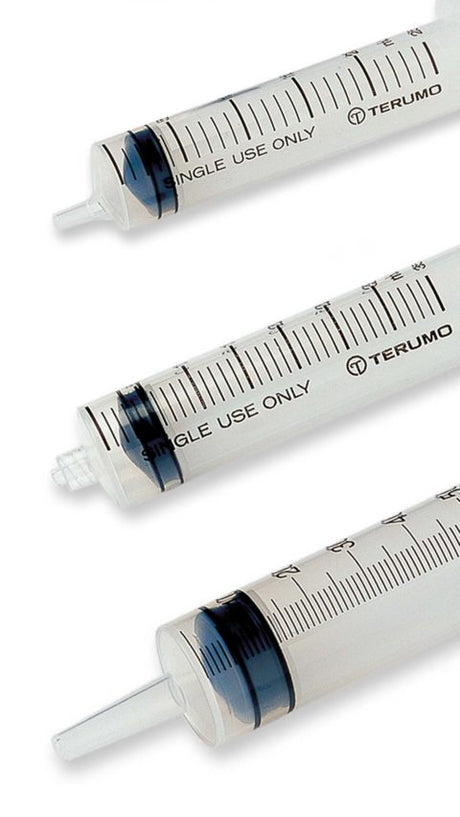 Seringues Terumo 3 pièces non montées