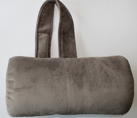 Coussin têtière cale nuque taupe