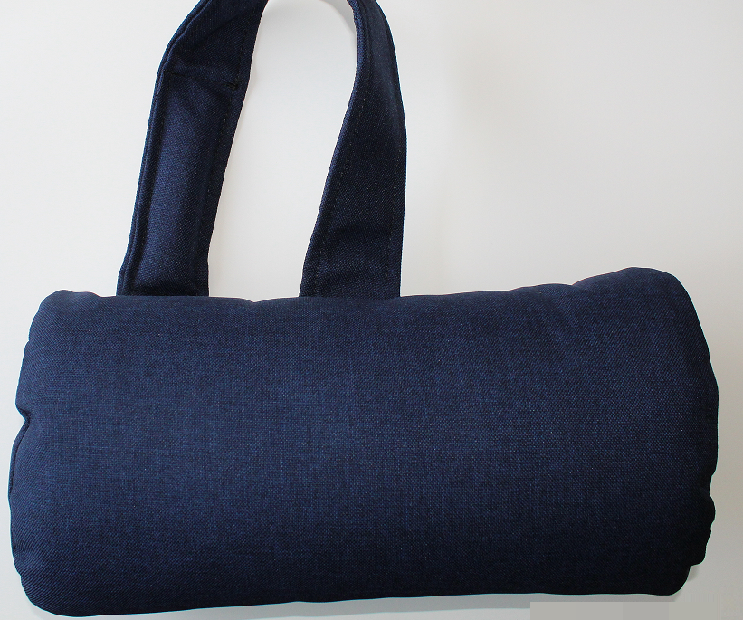 Coussin têtière cale nuque tiba bleu