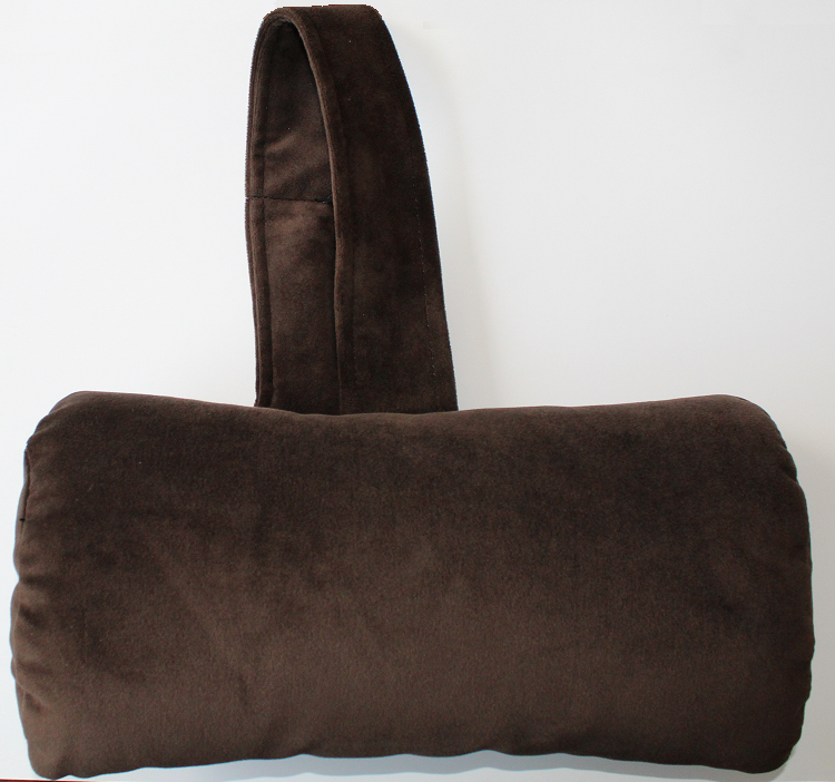 Coussin têtière cale nuque marron