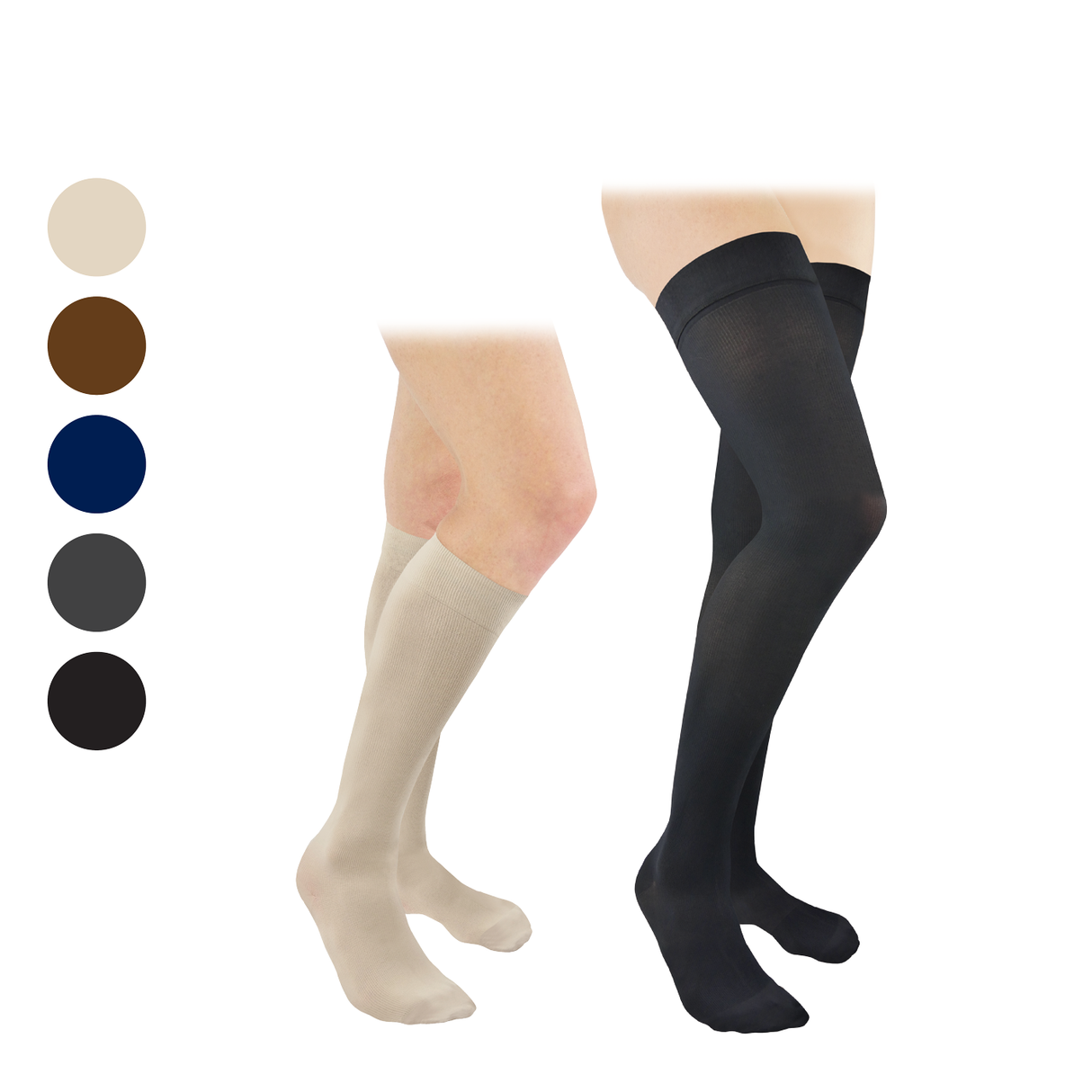 Bas Veinax Coton Homme Normal Sable