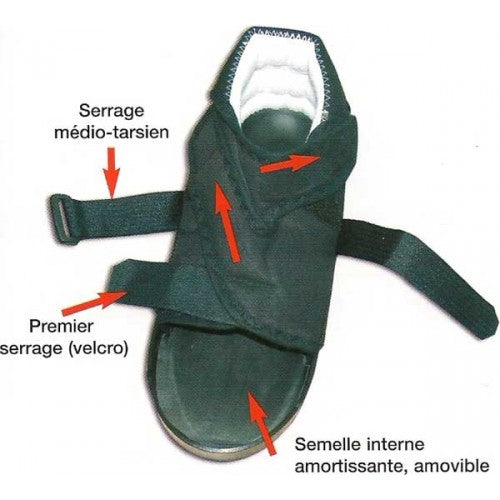 Décharge Chaussures Barouk Hallux Valgus Sandale Post Opératoire