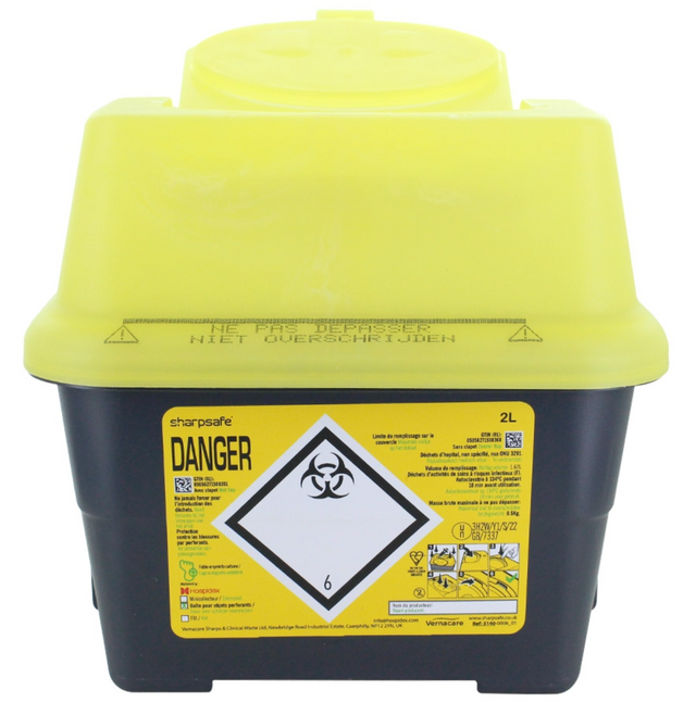 Collecteur de déchets 2 litres