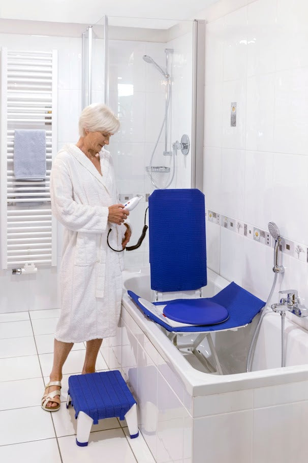 Elévateur de bain Invacare Aquatec Orca bleu