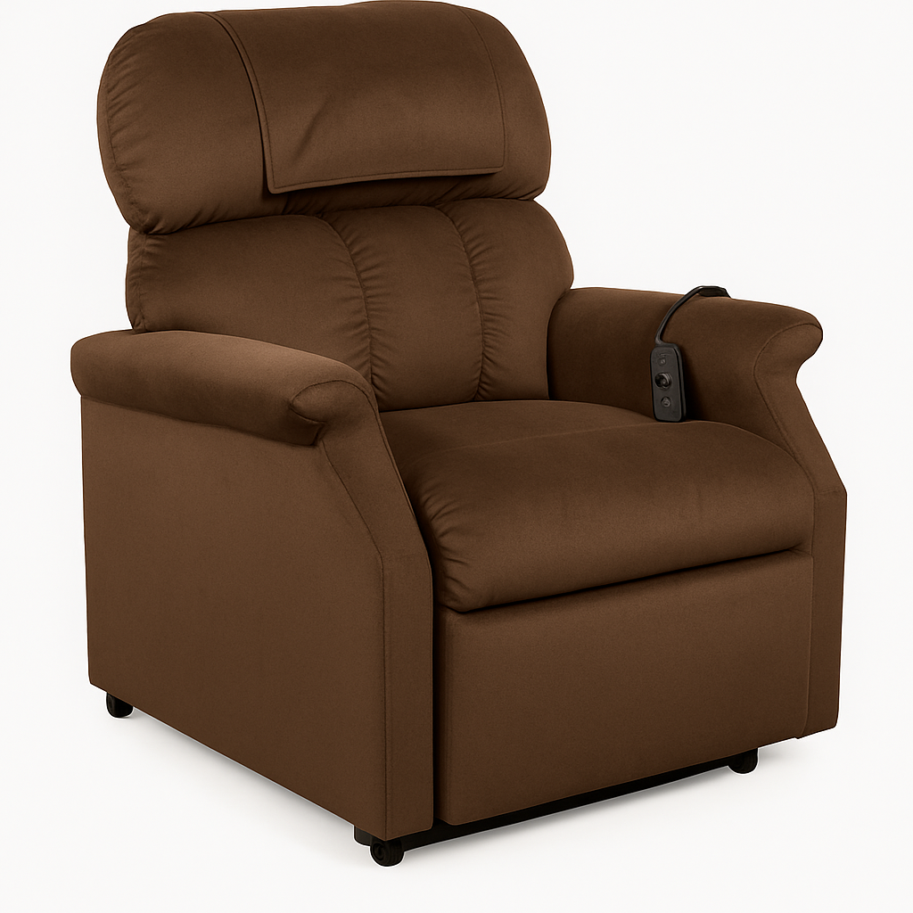 fauteuil releveur électrique Confort Plus 1 moteur Marron