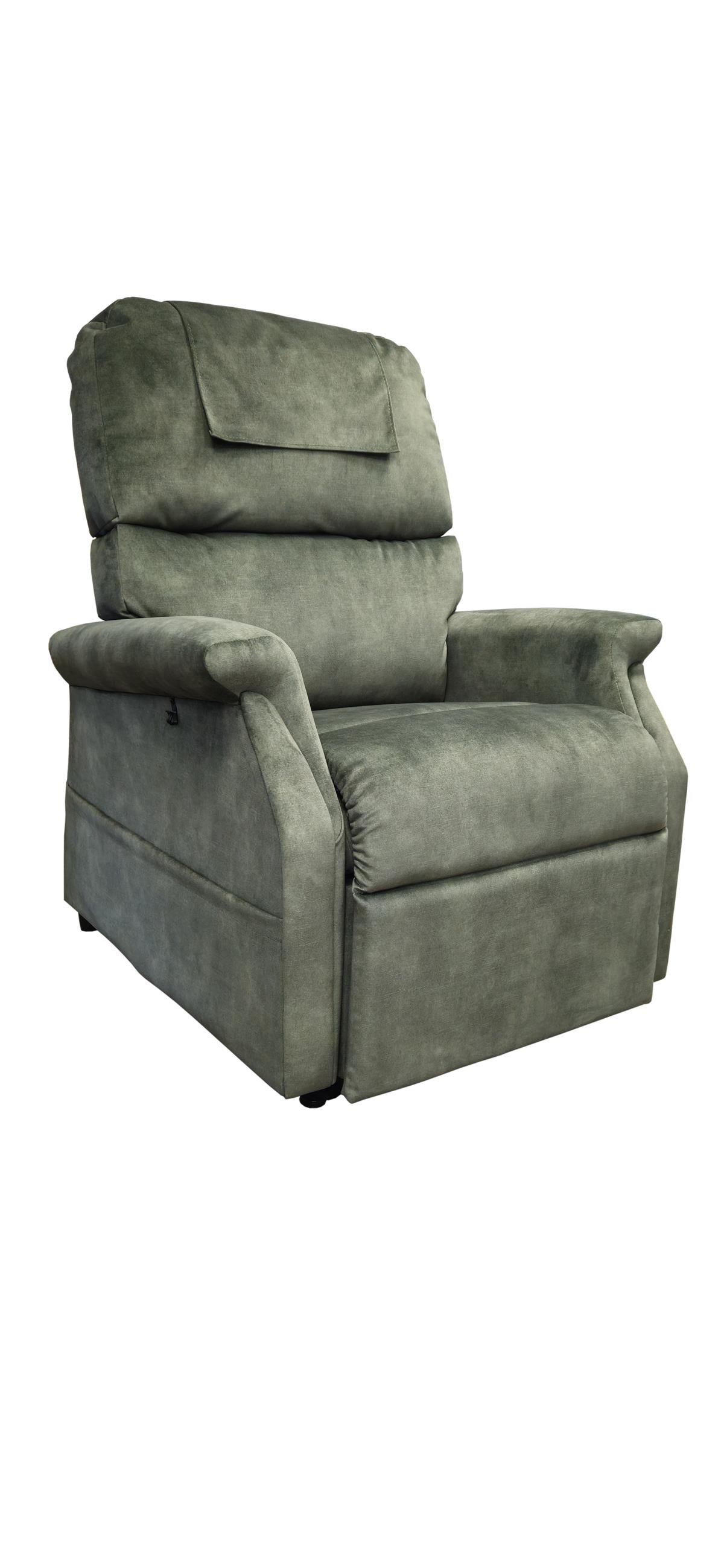 Fauteuil releveur Confort Premium 1 moteur coloris Vert Forêt
