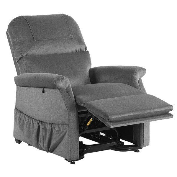 Fauteuil premium bi-moteur relax Gris