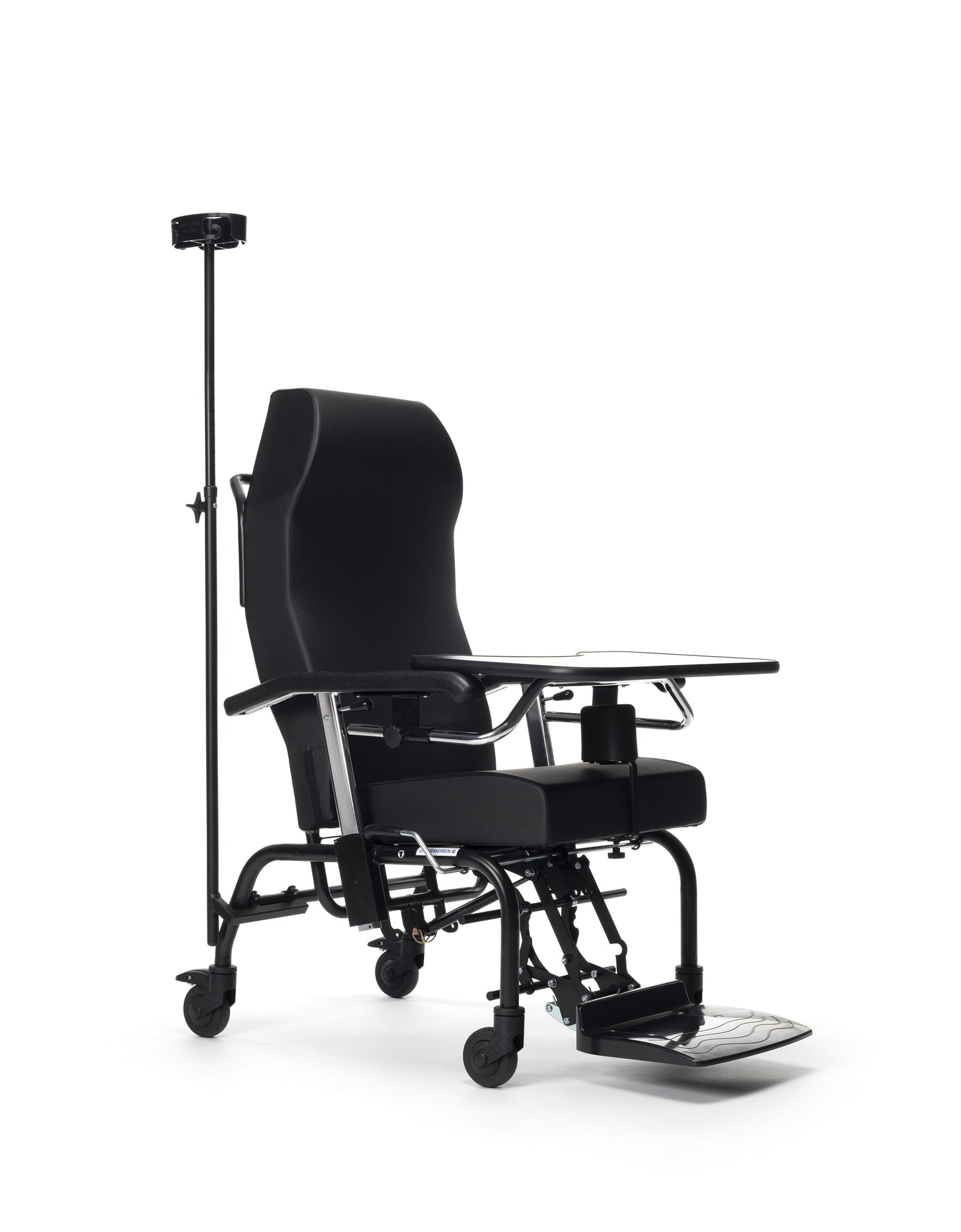 Options Roues, Porte Serum et Tablette du fauteuil de repos Languedoc