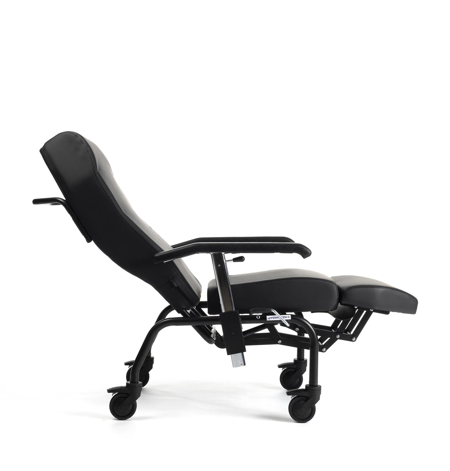 Fauteuil de repos Normandie noir avec options roues