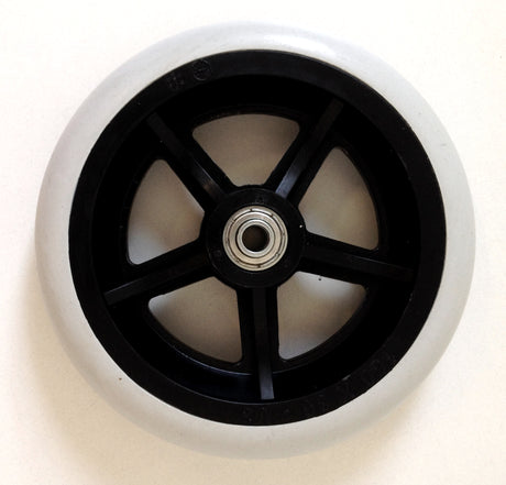 Roue avant souple 6 pouces x 1 pouce 1/4 moyeu 36 mm