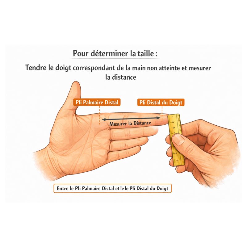 Attelle d'extension de doigt