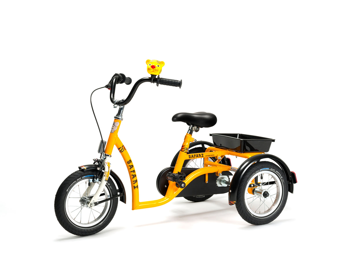 Tricycle Orange Safari avec Girafe
