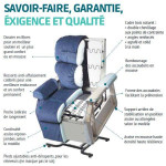 Détails du fauteuil releveur Confort Luxe 2 moteurs