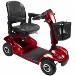 Scooter Invacare Leo rouge