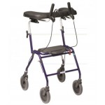 Déambulateur Invacare Dolomite Alpha Basic - Version avec tablette rembourrée