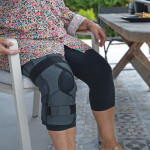 Attelle ligamentaire de genou Playxpert Wrap ouverte