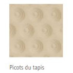 Picots du tapis de bain Obana