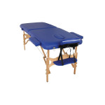 Table de massage pliante Basic bleue