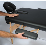 Supports latéraux de la table de massage Basic de Vimédis