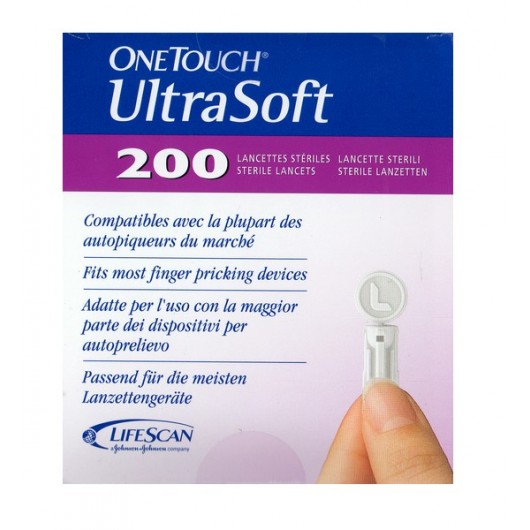 Lancettes One Touch UltraSoft 