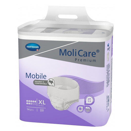 Slip absorbant Molicare Premium Mobile 8 gouttes XL