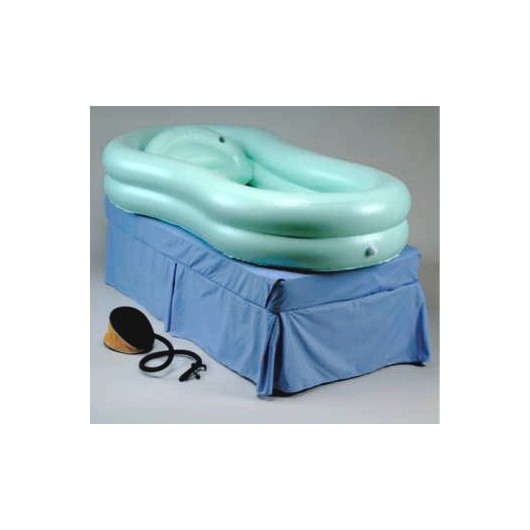 Chaise de douche roulante Revato avec repose-jambes R7712-073