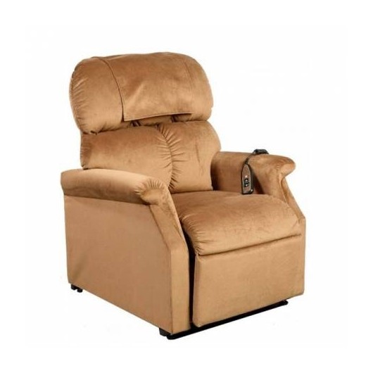 Fauteuil releveur électrique bi-moteurs Confort Plus Mini Cognac