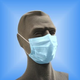 Masque chirurgical bleu