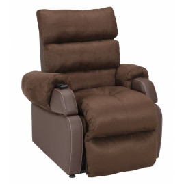 Fauteuil releveur Cocoon Génération 1 coloris velours marron