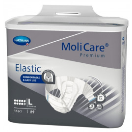 Change complet Molicare Premium Elastic 10 gouttes en taille Large