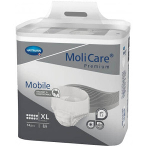 Slips absorbants Molicare Premium Mobile 10 Gouttes Extra Large 