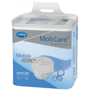 Slips absorbants Molicare Premium Mobile 6 gouttes Medium