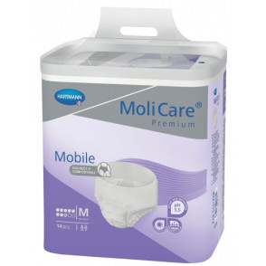 Slips absorbants Molicare Premium Mobile 8 Gouttes Medium