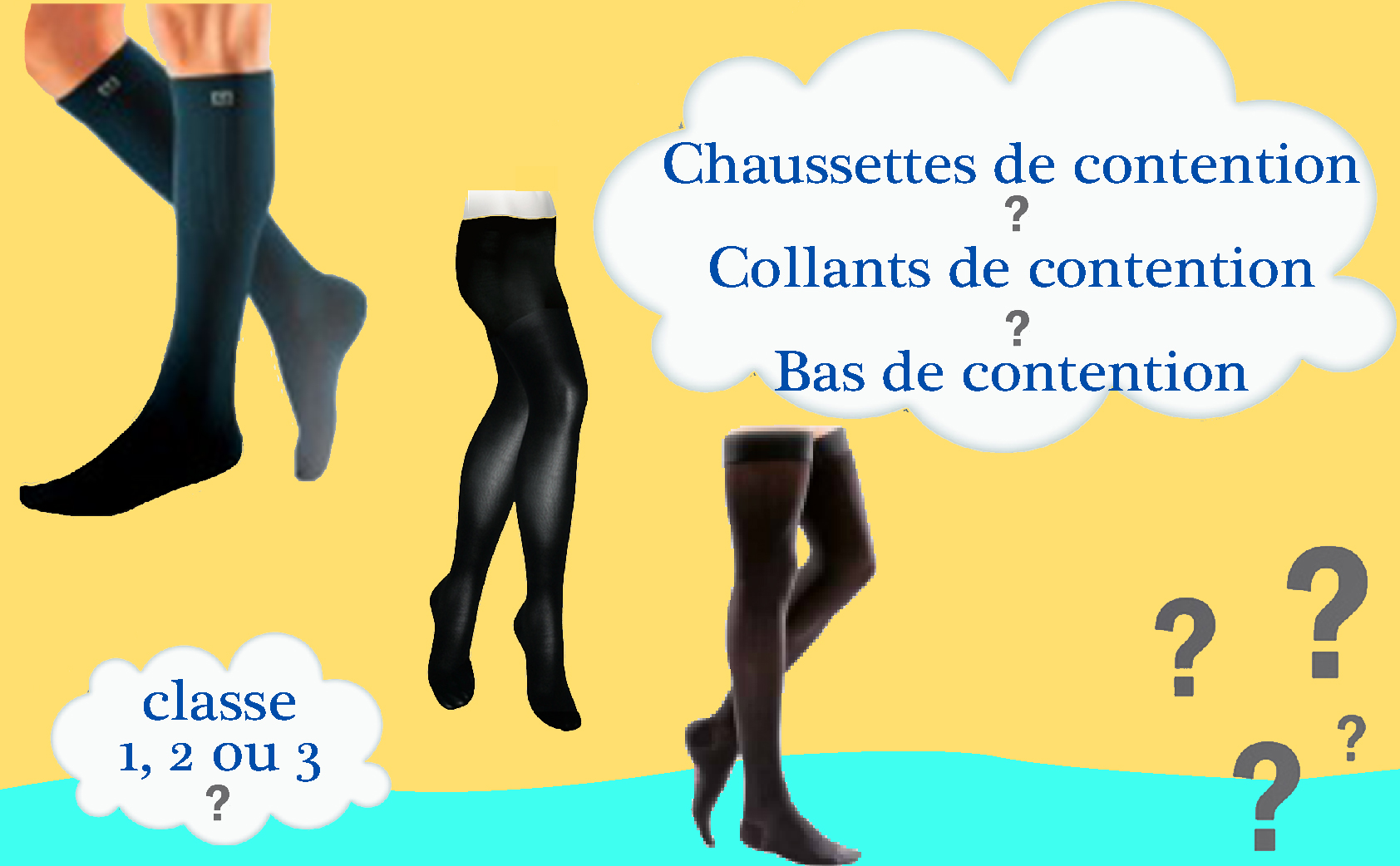 Collant de contention classe 3 : Achat de collant de contention 3